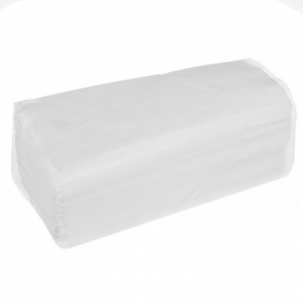 Полотенца бумажные 1-слойные с тиснением V-сложение M (250 л./уп.)
