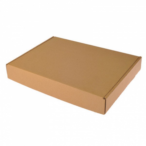 Коробка для пирога 390*250*60 серая