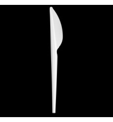 Приборы столовые белые (нож 165 мм), набор (5 шт./уп.)