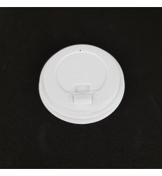 Крышка d-80 мм для горячих напитков TLS-80 АВ белая (100 шт./уп.)