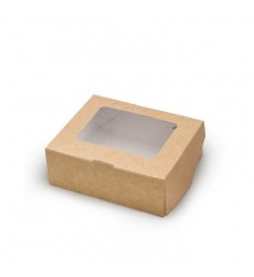 Упаковка 300 мл картонная с окном (100*80*35) ECO TABOX